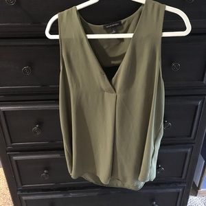 Open back dressy tank